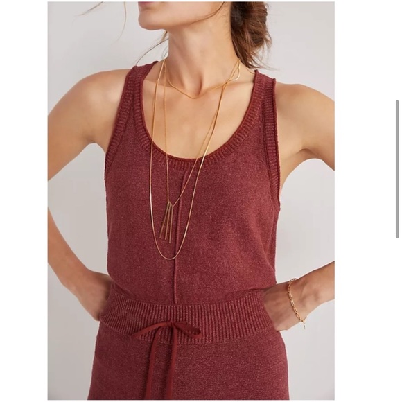 daily practice anthro knit jumpsuit - Picture 4 of 7